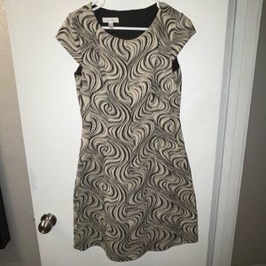 Women’s Dressbarn, Black and White, Short Sleeve Dress; Size 10